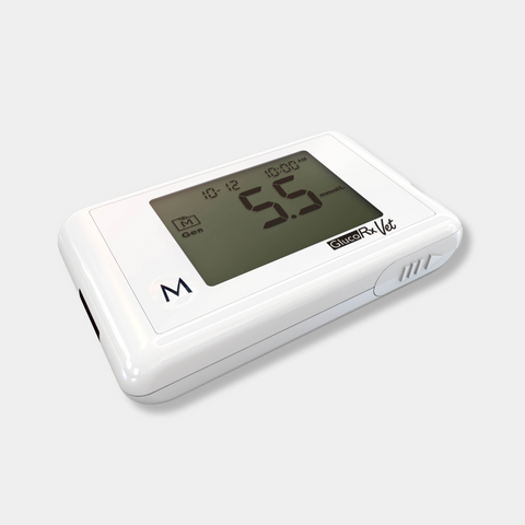 Glucorx Veterinary Blood Glucose Meter for Cats & Dogs x 30pcs