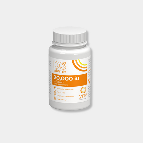 YPV Vitamin D3 20,000iu x 20 packs (14 tabs per pack)