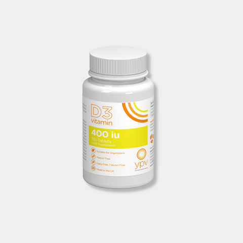 YPV Vitamin D3 400iu x 20 packs (180 tabs per pack)