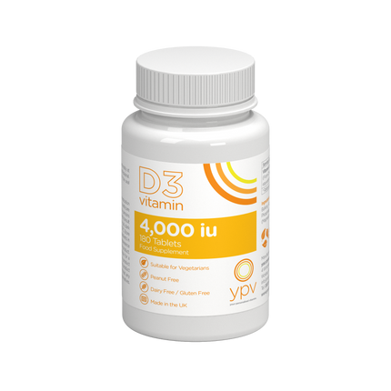 YPV Vitamin D3 4000iu x 20 packs (180 tabs per pack)