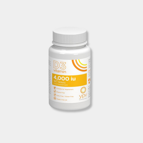 YPV Vitamin D3 4000iu x 20 packs (180 tabs per pack)