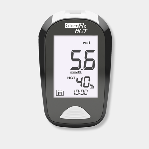 GlucoRx HCT Blood Glucose & Ketone Meter x 48pcs