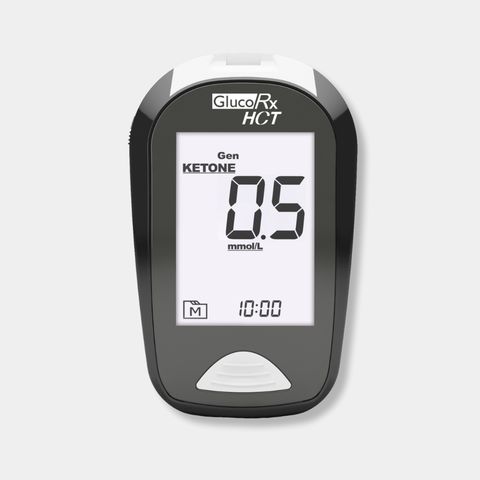 GlucoRx HCT Blood Glucose & Ketone Meter x 48pcs