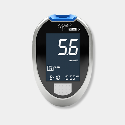 GlucoRx Nexus Blood Glucose Meter x 42pcs