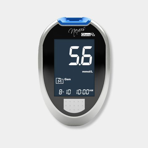 GlucoRx Nexus Blood Glucose Meter x 42pcs