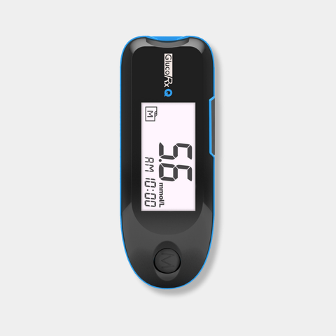 GlucoRx Q Blood Glucose Meter x 48pcs