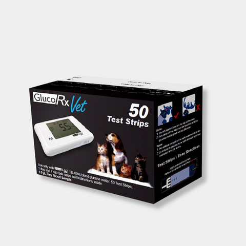 GlucoRx Vet Test Strips  x 200 Packs (50pcs per pack)