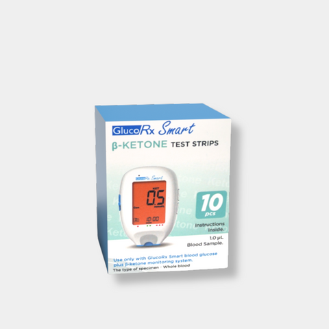 GlucoRx Smart Ketone Strips 400 packs (10pcs per pack)