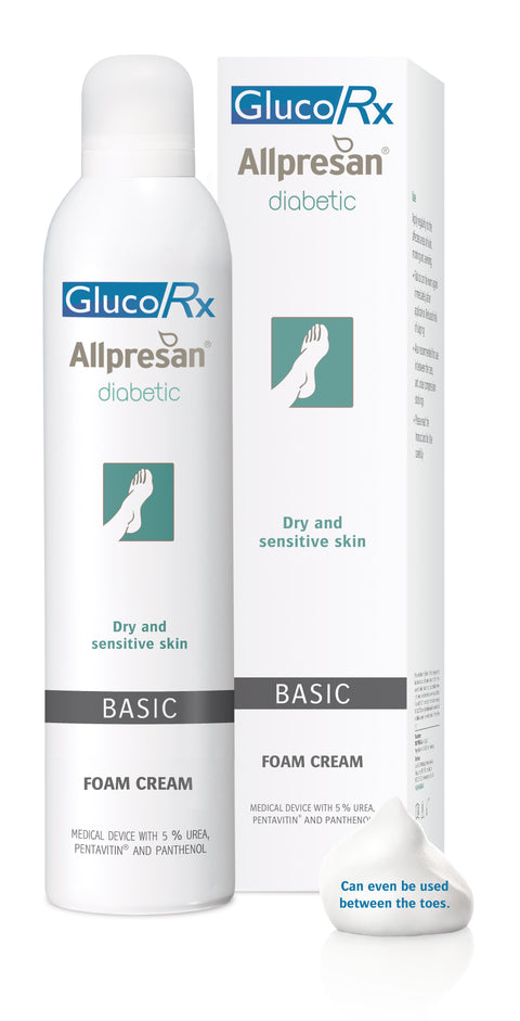 Allpresan Diabetic Foot Foam Cream 125ml x 12 packs
