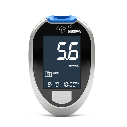 GlucoRx Nexus Blood Glucose Meter x 42pcs