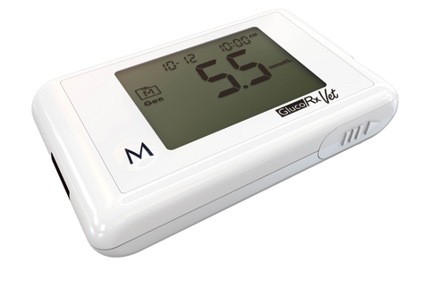 Glucorx Veterinary Blood Glucose Meter for Cats & Dogs x 30pcs